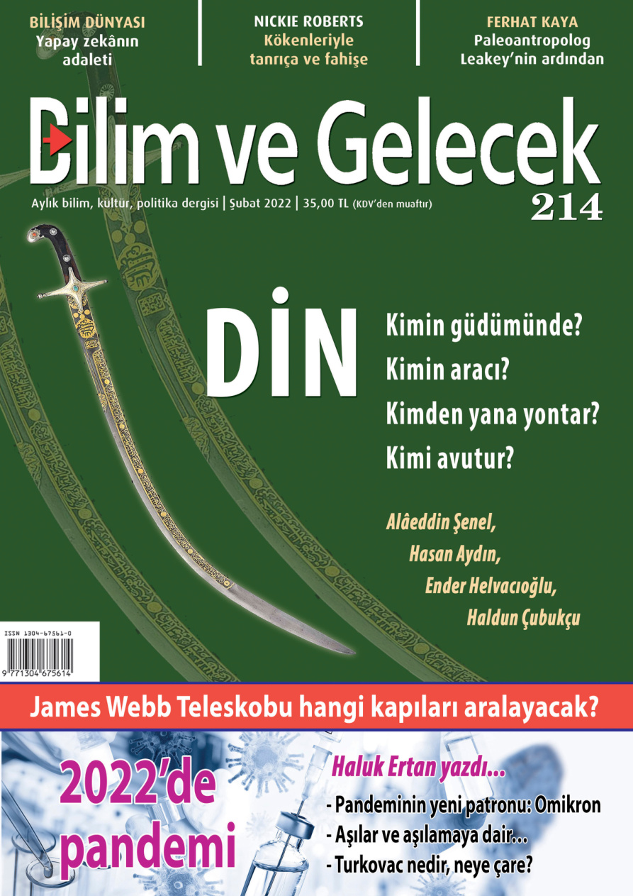 Bilim ve Gelecek Sayı 214 Şubat 2022 PDF İndir – Kolektif