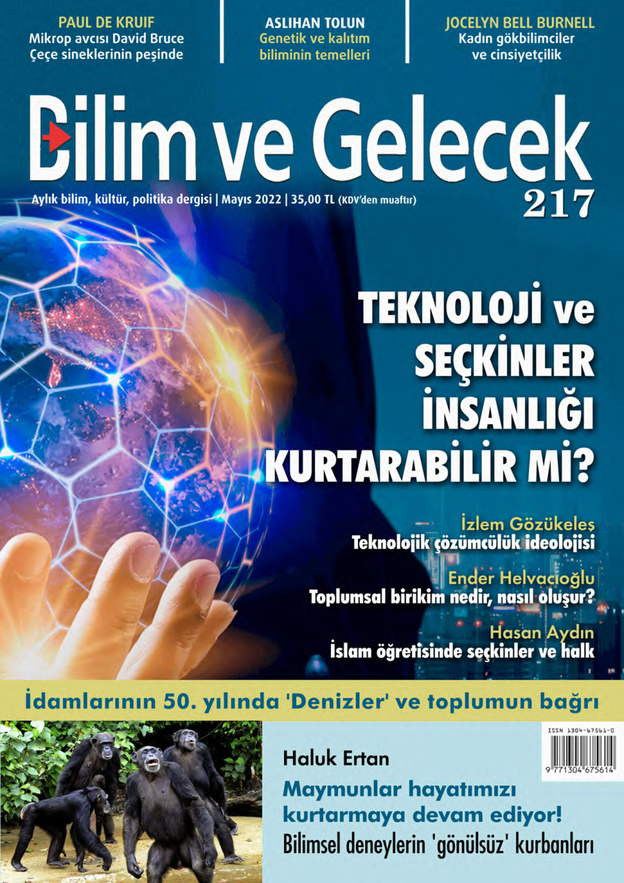 Bilim ve Gelecek Sayı 217 2022 Mayıs PDF İndir – Kolektif