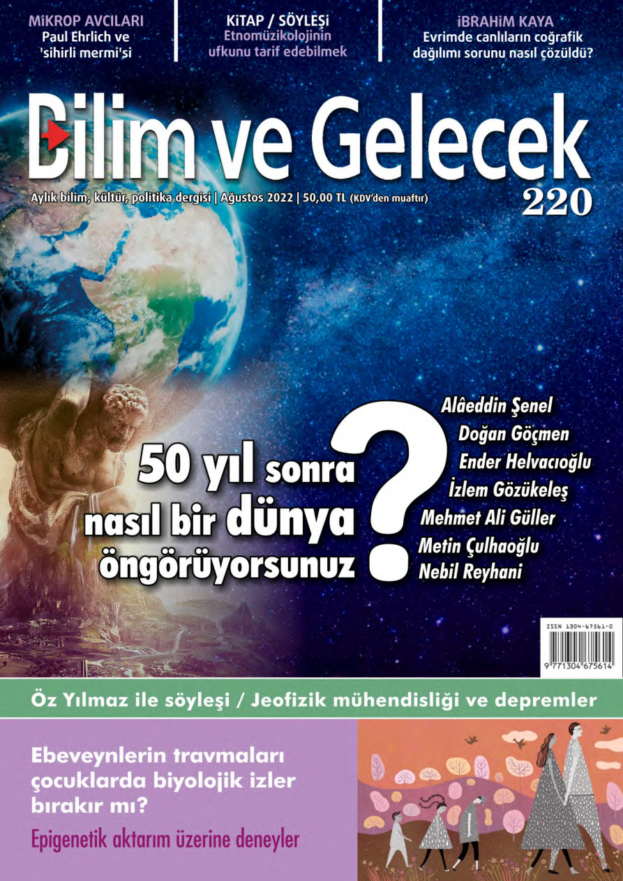 Bilim ve Gelecek Sayı 220 2022 Ağustos PDF İndir – Kolektif