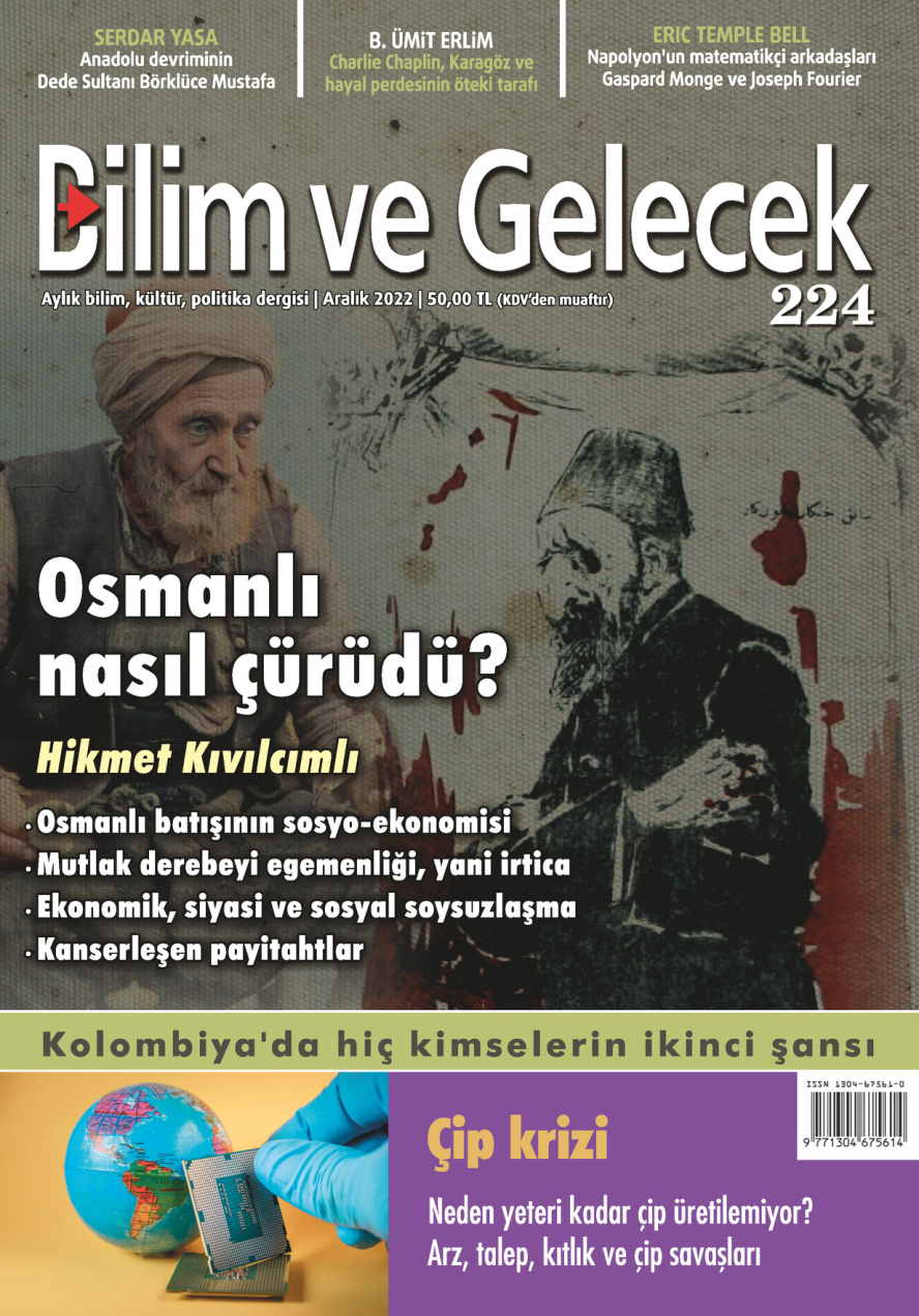 Bilim ve Gelecek Sayı 224 2022 Aralık PDF İndir – Kolektif