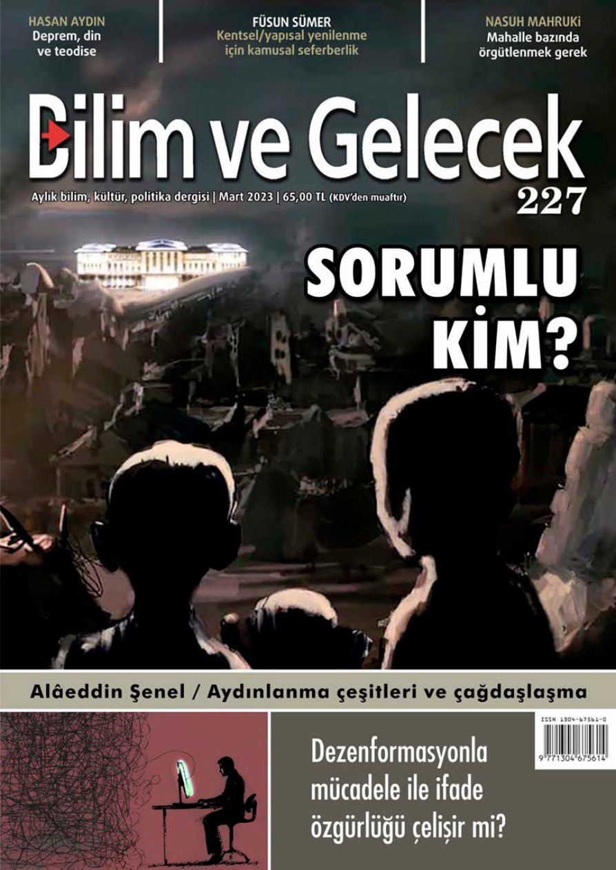 Bilim ve Gelecek Sayı 227 2023 Mart PDF İndir – Kolektif