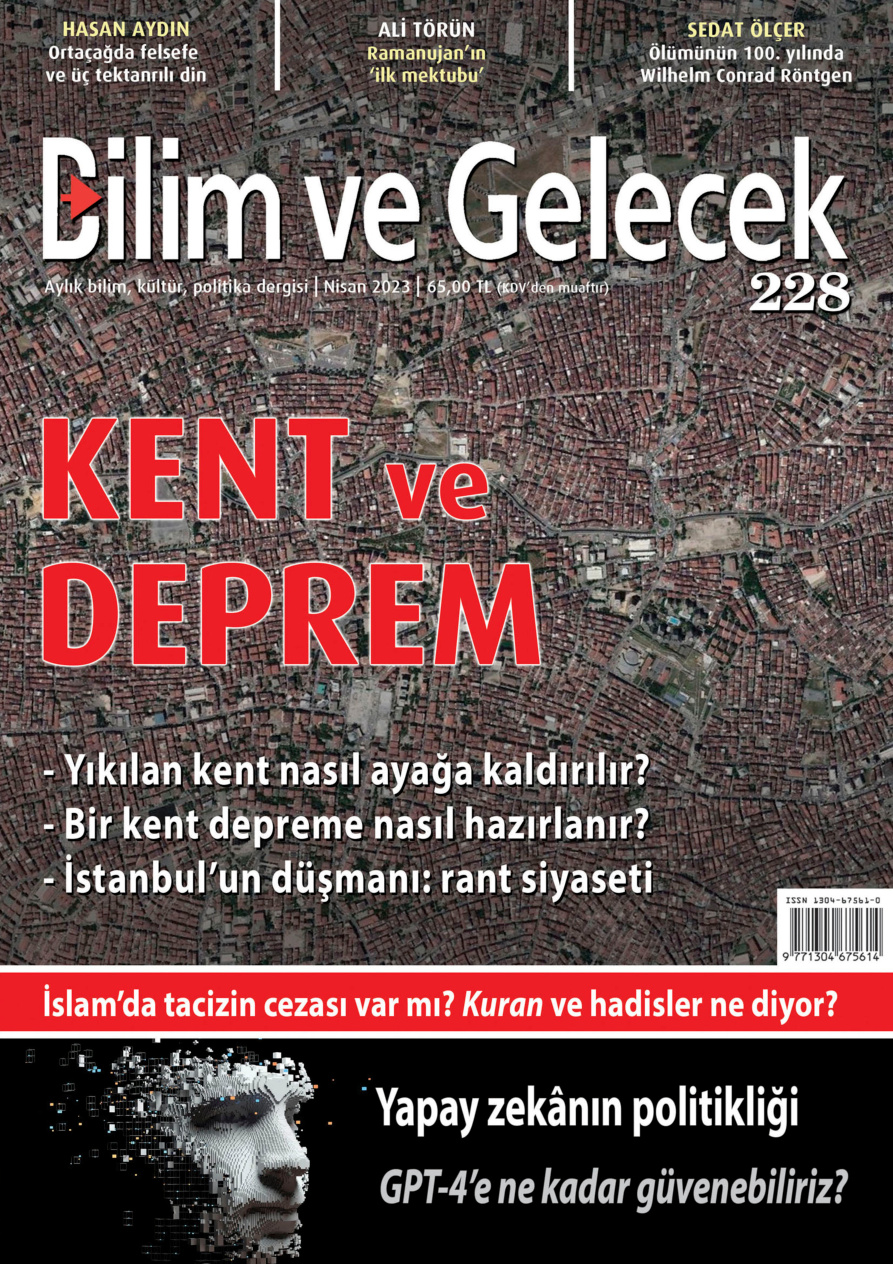 Bilim ve Gelecek Sayı 228 2023 Nisan PDF İndir – Kolektif