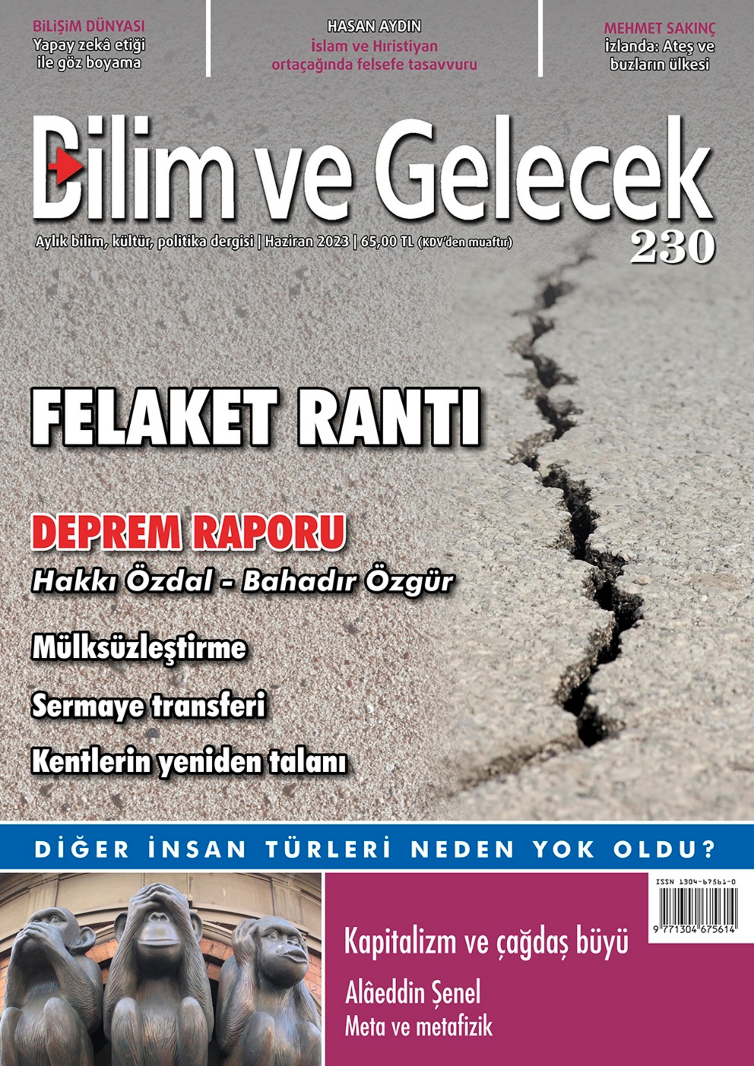Bilim ve Gelecek Sayı 230 2023 Haziran PDF İndir – Kolektif