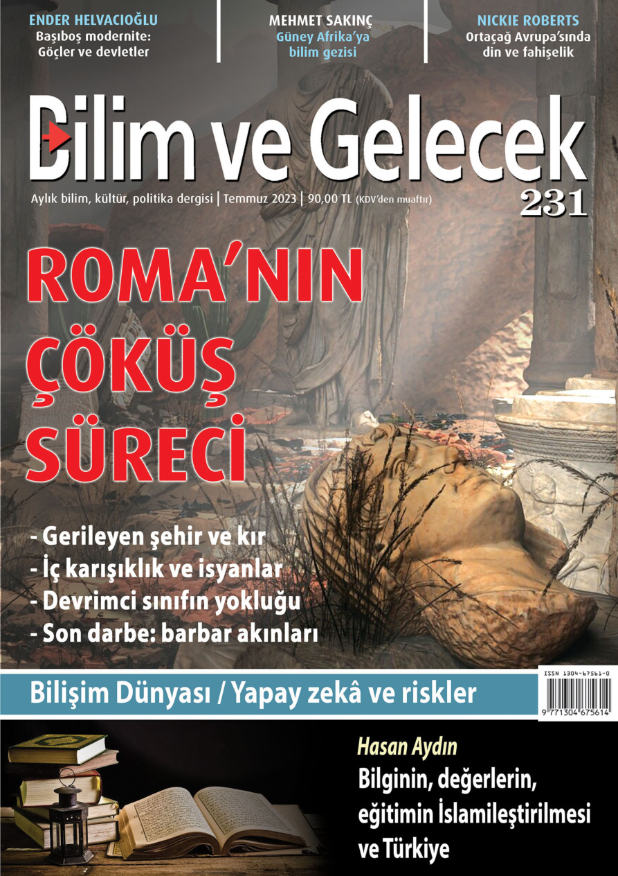 Bilim ve Gelecek Sayı 231 2023 Temmuz PDF İndir – Kolektif