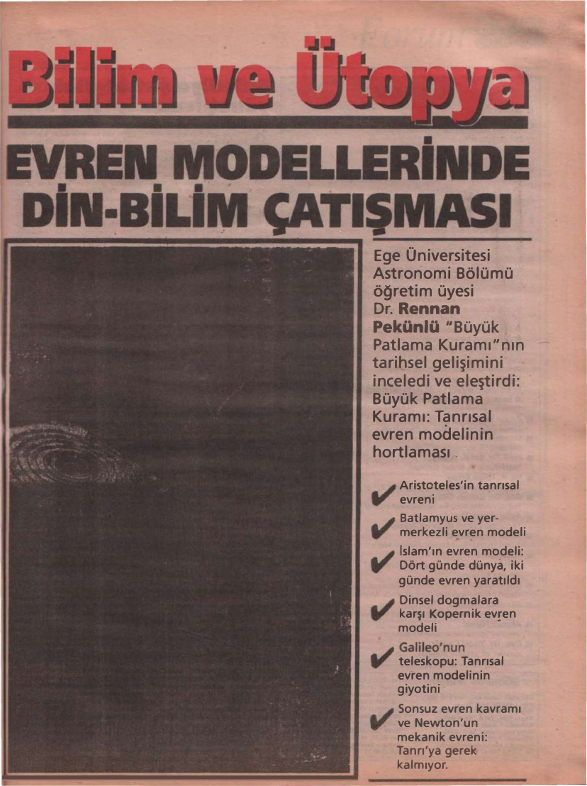 Bilim ve Ütopya Sayı 002 Ağustos 1994 PDF İndir – Kolektif