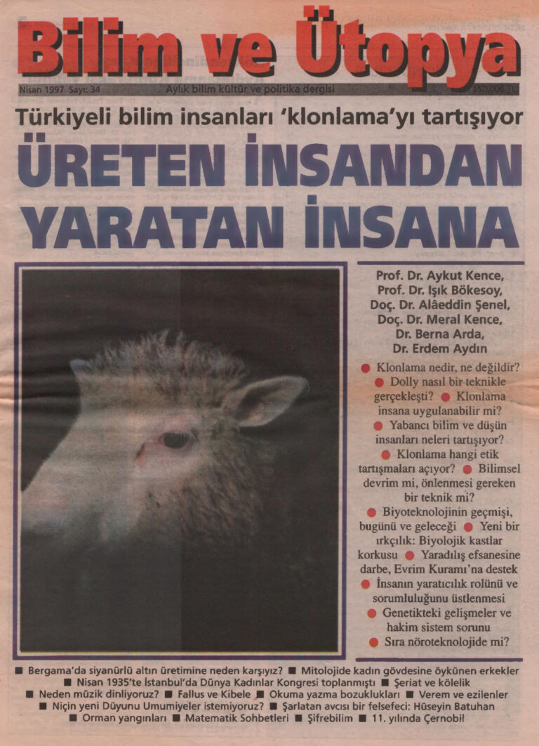 Bilim ve Ütopya Sayı 034 Nisan 1997 PDF İndir - Kolektif 1 Bilim ve Ütopya Sayı 034 Nisan 1997 Kitap Kapağı