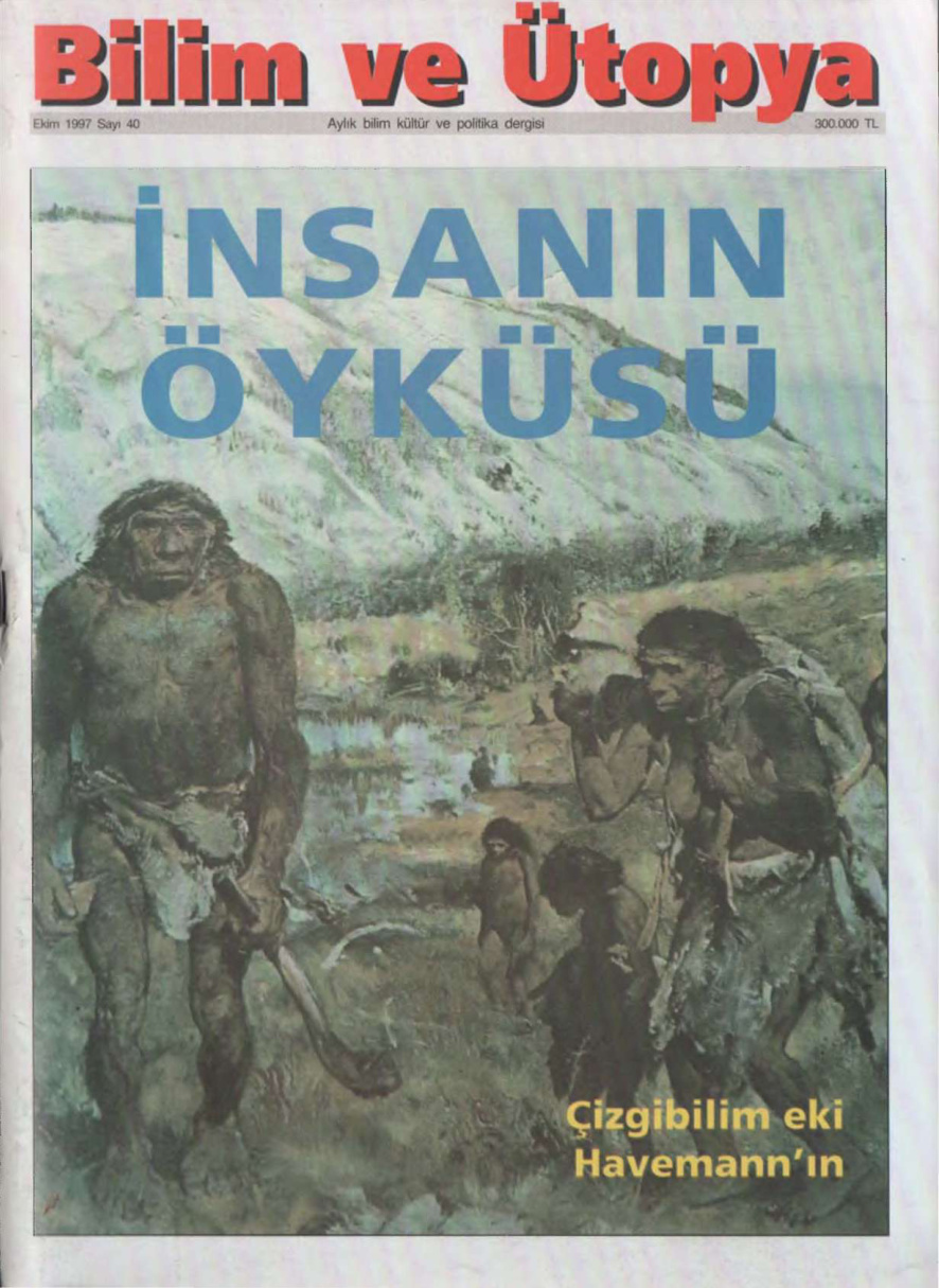 Bilim ve Ütopya Sayı 040 Ekim 1997 PDF İndir – Kolektif