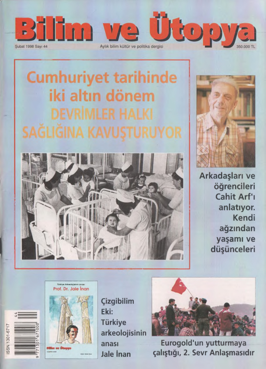 Bilim ve Ütopya Sayı 044 (1kitap1.com) PDF İndir – Kolektif