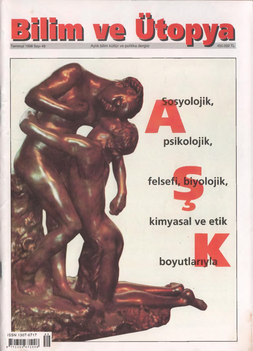 Bilim ve Ütopya Sayı 049 Temmuz 1998 PDF İndir – Kolektif