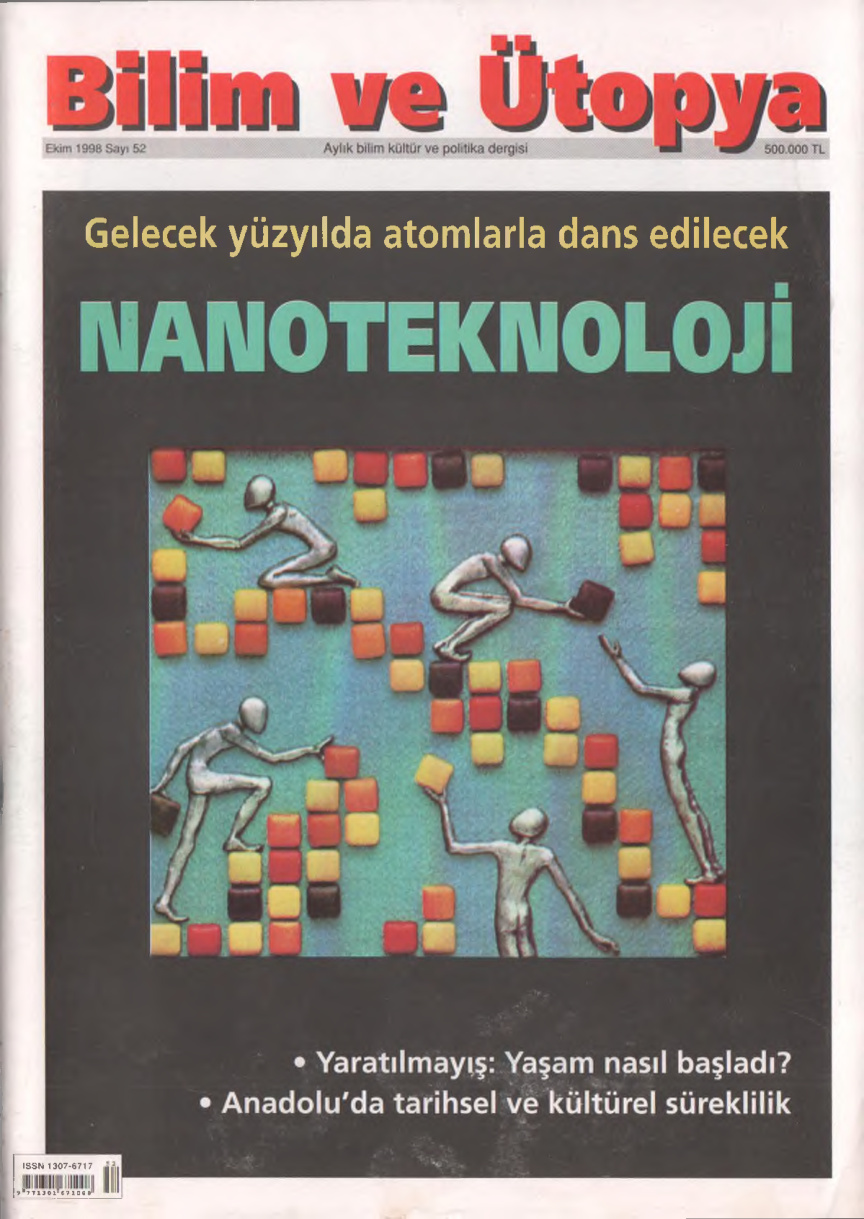 Bilim ve Ütopya Sayı 052 Ekim 1998 PDF İndir – Kolektif