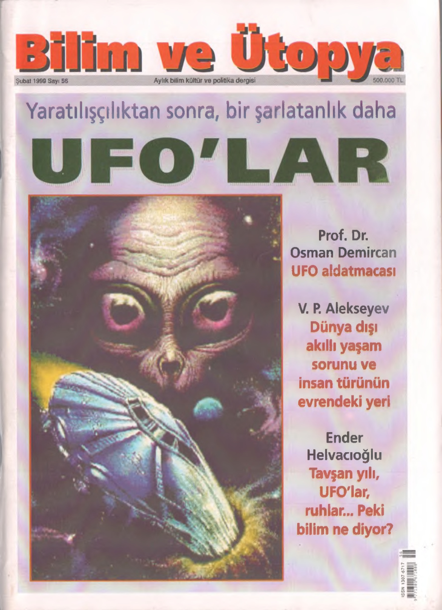 Bilim ve Ütopya Sayı 056 Şubat 1999 PDF İndir – Kolektif
