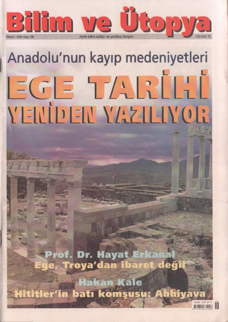 Bilim ve Ütopya Sayı 058 Nisan 1999 PDF İndir – Kolektif