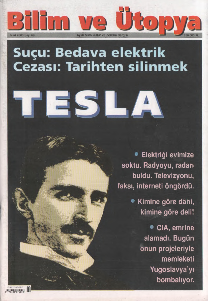 Bilim ve Ütopya Sayı 069 Mart 2000 PDF İndir – Kolektif
