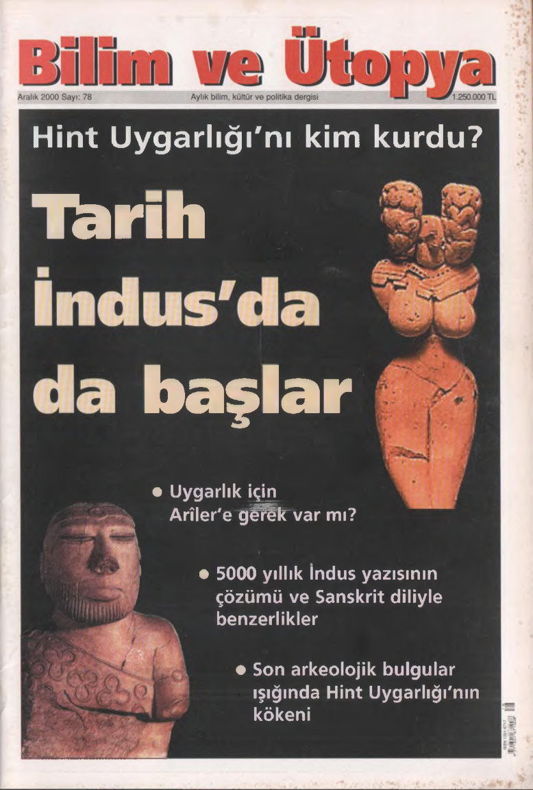 Bilim ve Ütopya Sayı 078 Aralık 2000 PDF İndir – Kolektif