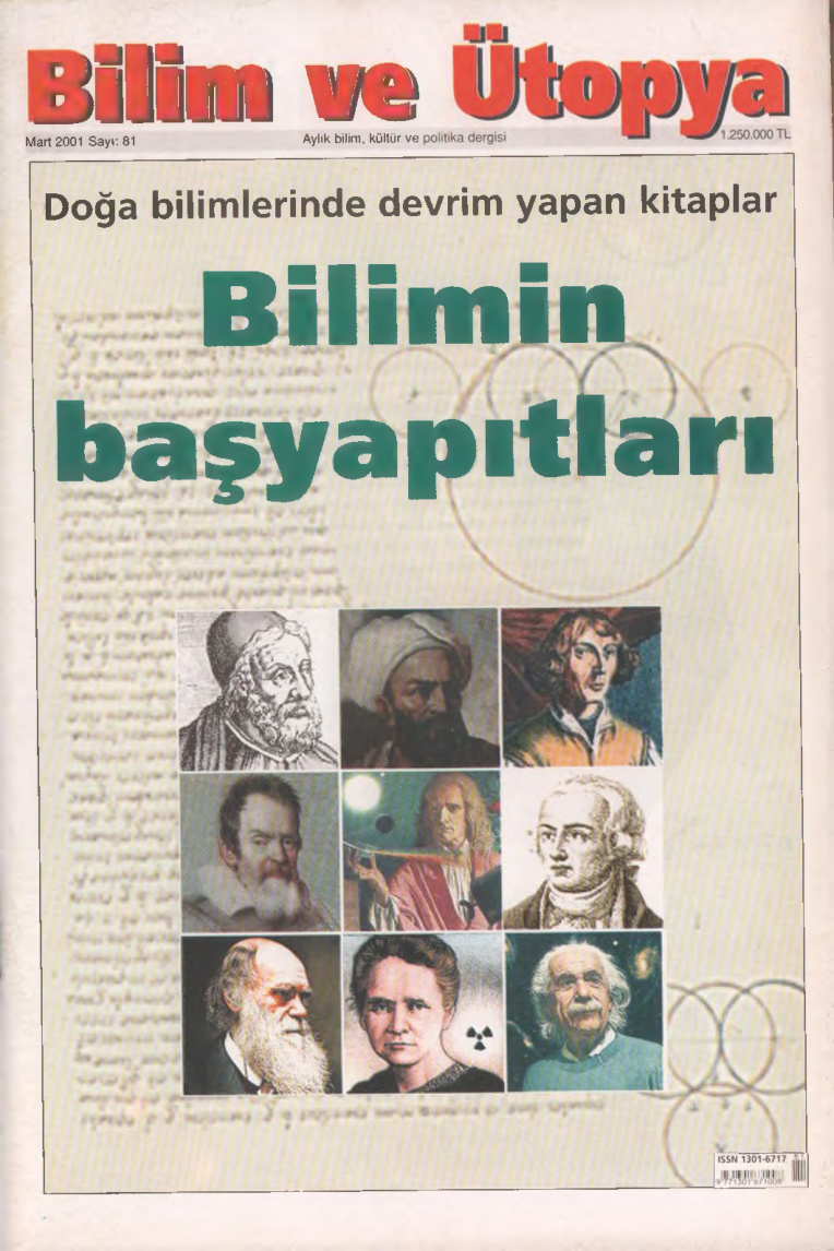 Bilim ve Ütopya Sayı 081 Mart 2001 PDF İndir – Kolektif