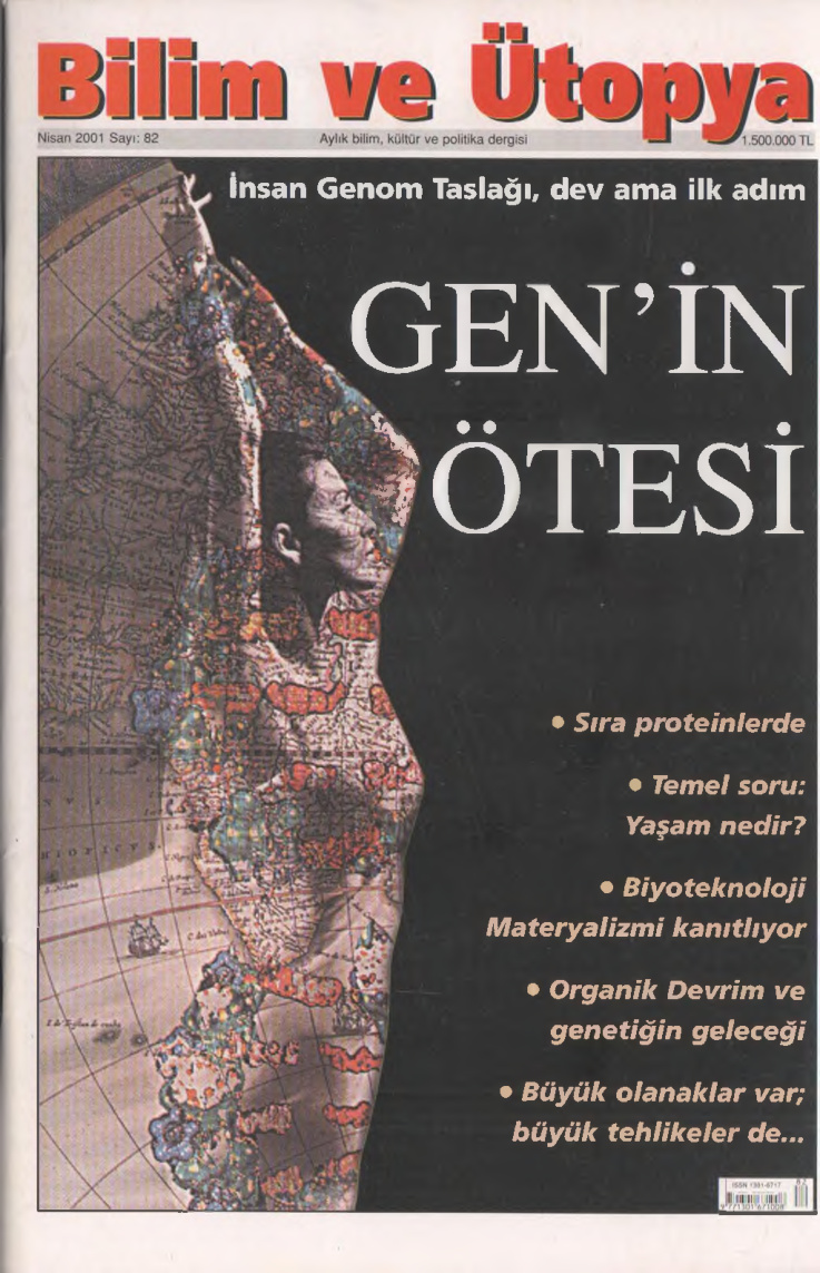 Bilim ve Ütopya Sayı 082 Nisan 2001 PDF İndir – Kolektif