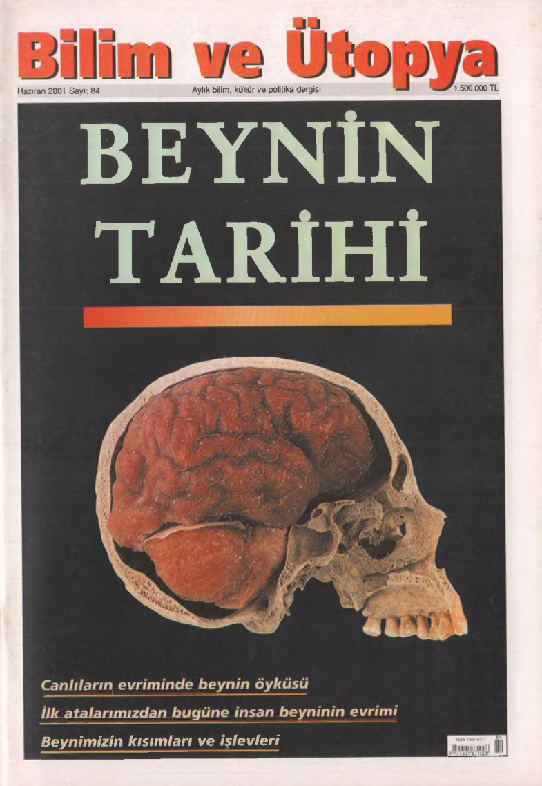 Bilim ve Ütopya Sayı 084 Haziran 2001 PDF İndir – Kolektif