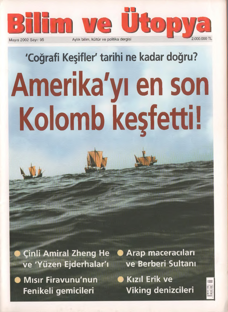 Bilim ve Ütopya Sayı 095 Mayıs 2002 PDF İndir – Kolektif