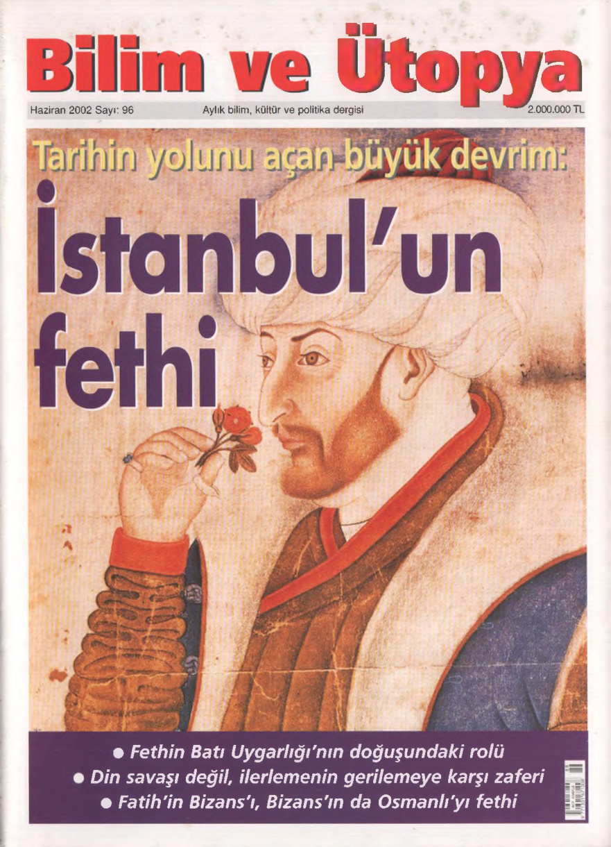 Bilim ve Ütopya Sayı 096 Haziran 2002 PDF İndir – Kolektif