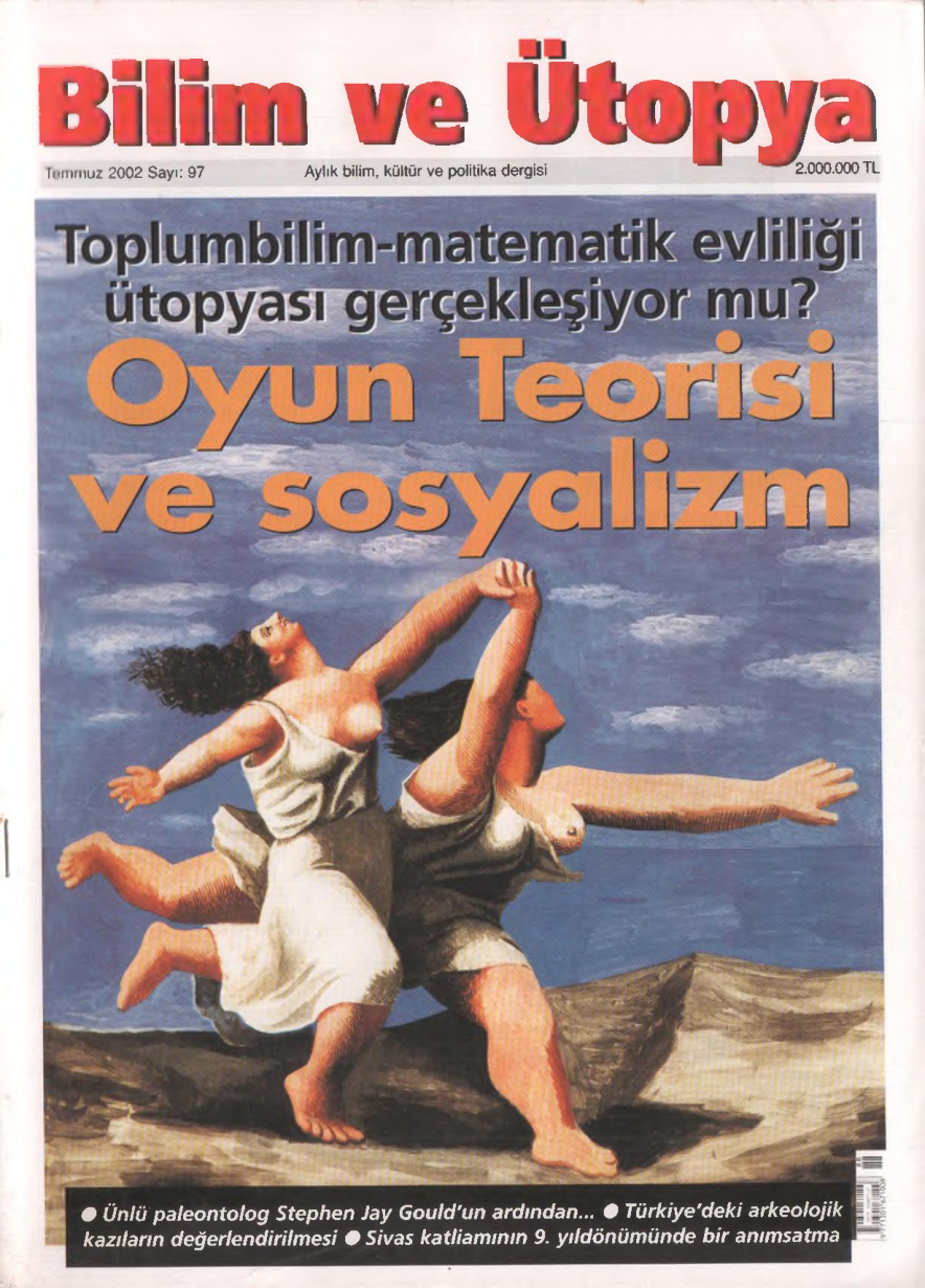 Bilim ve Ütopya Sayı 097 Temmuz 2002 PDF İndir – Kolektif