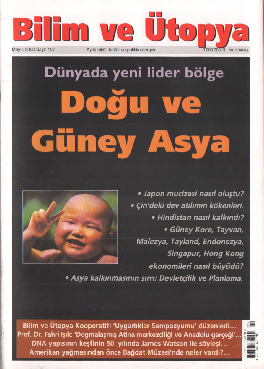 Bilim ve Ütopya Sayı 107 Doğu ve Güney Asya PDF İndir – Kolektif