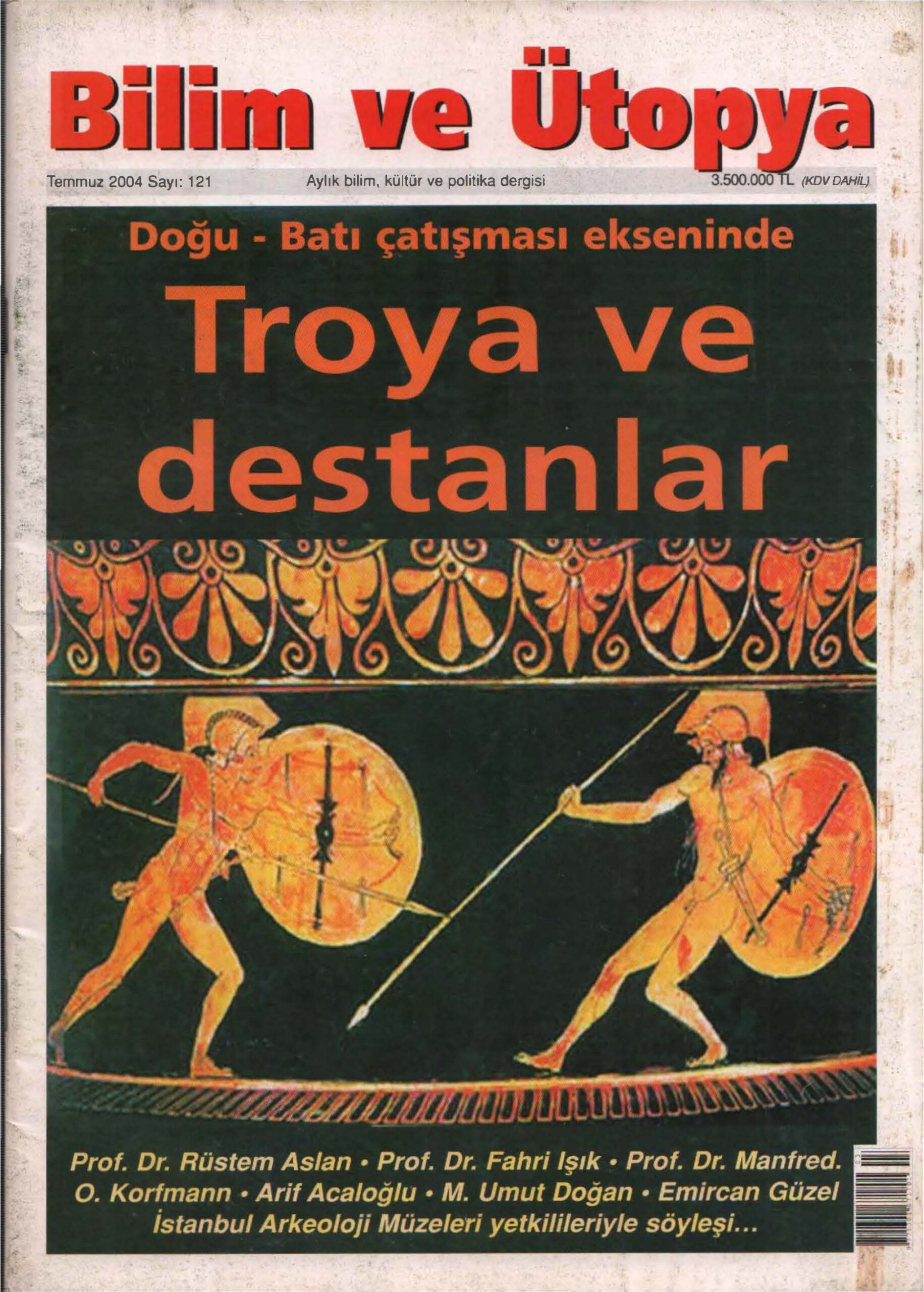 Bilim ve Ütopya Sayı 121 Troya ve Destanlar PDF İndir – Kolektif