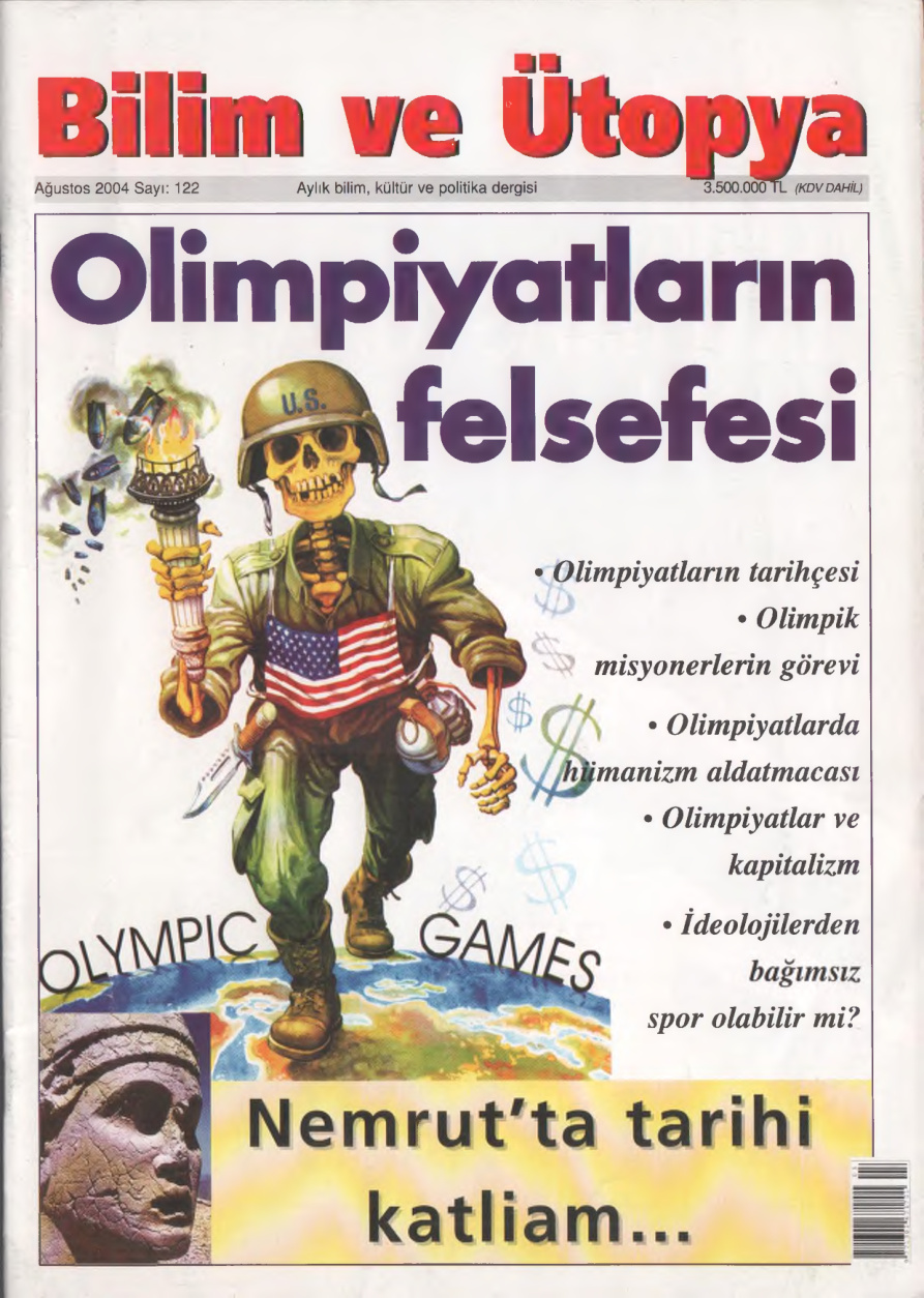 Bilim ve Ütopya Sayı 122 Olimpiyatların Felsefesi PDF İndir – Kolektif