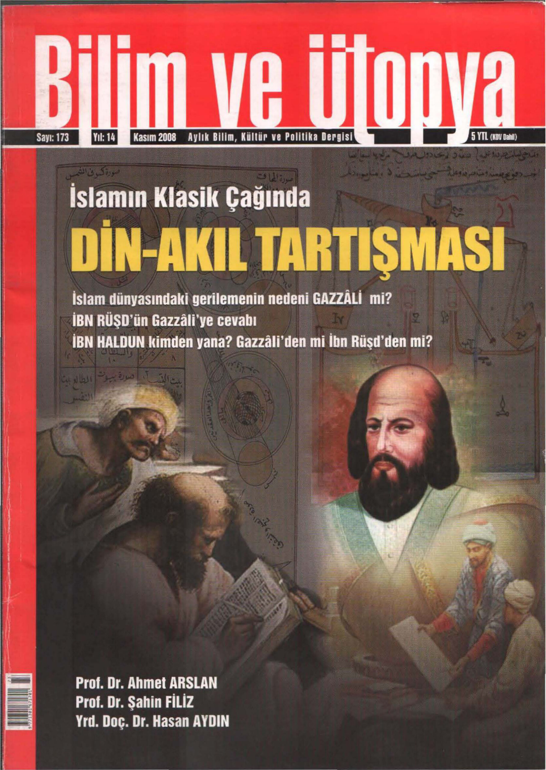 Bilim ve Ütopya Sayı 173 Din Akıl Tartışması PDF İndir – Kolektif