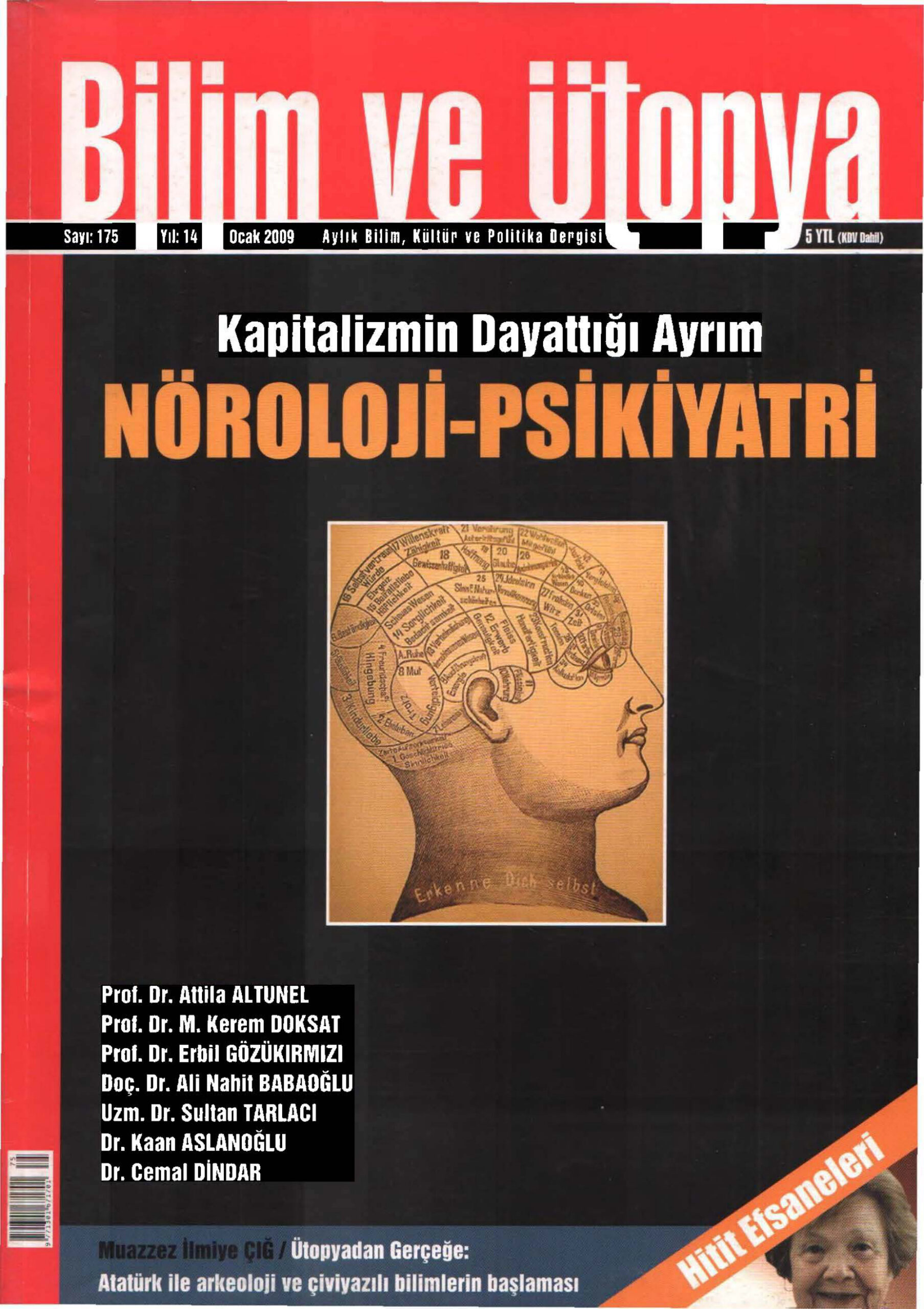 Bilim ve Ütopya Sayı 175 Nöroloji Psikiyatri PDF İndir – Kolektif