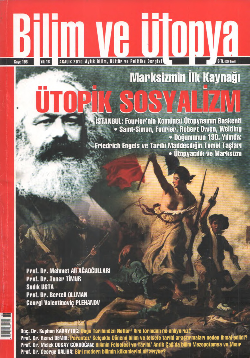 Bilim ve Ütopya Sayı 198: Ütopik Sosyalizm PDF İndir – Bilim ve Ütopya