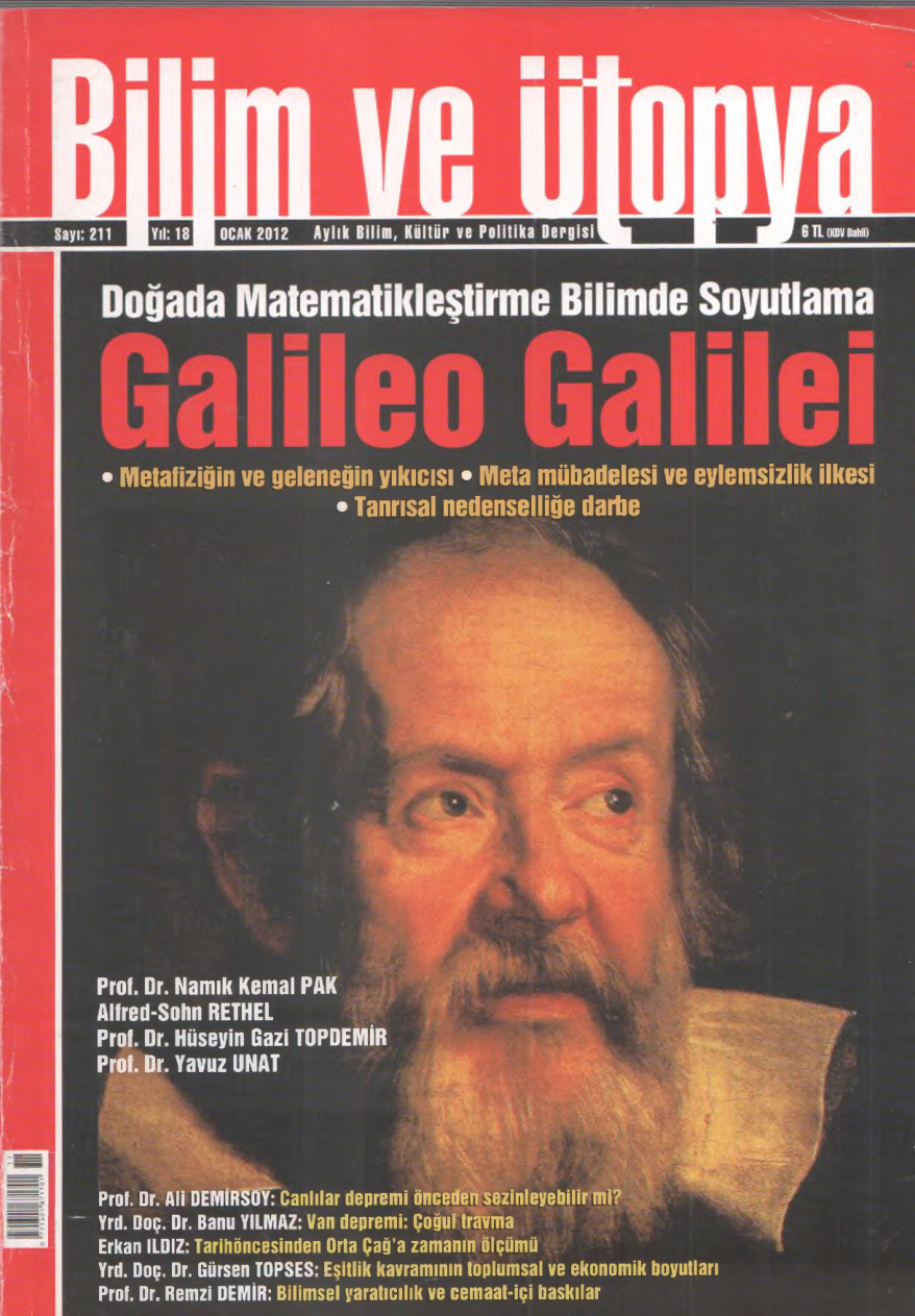 Bilim ve Ütopya Sayı 211 PDF İndir – Bilim ve Ütopya