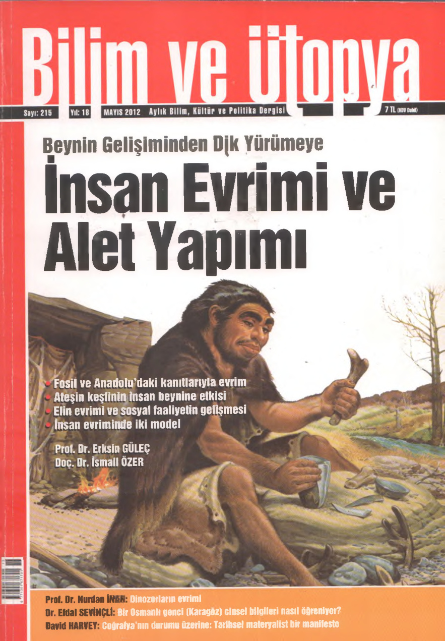 Bilim ve Ütopya Sayı 215 Mayıs 2012 PDF İndir – Bilim ve Ütopya