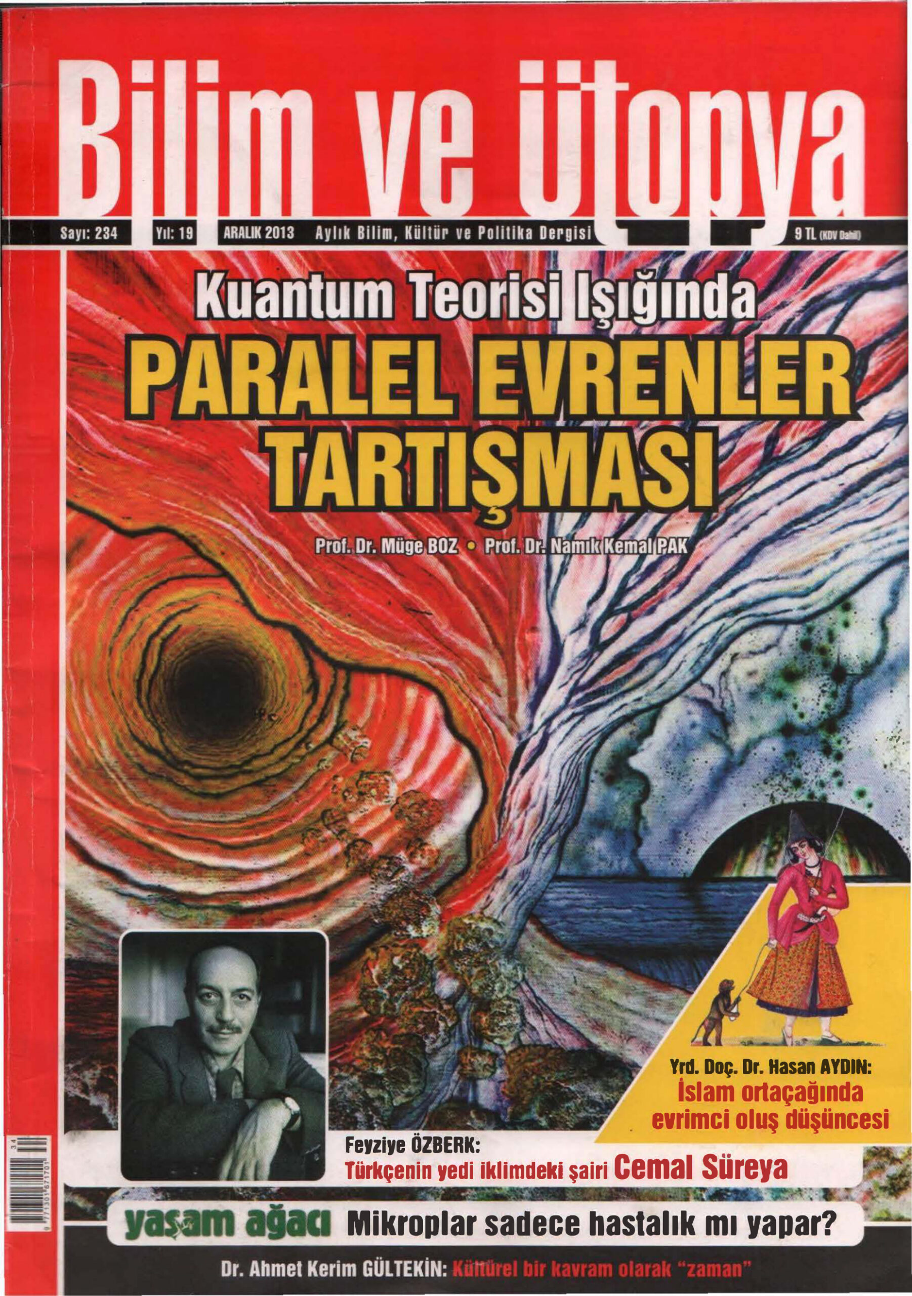 Bilim ve Ütopya Sayı 234 Paralel Evrenler Tartışması PDF İndir – Bilim ve Ütopya