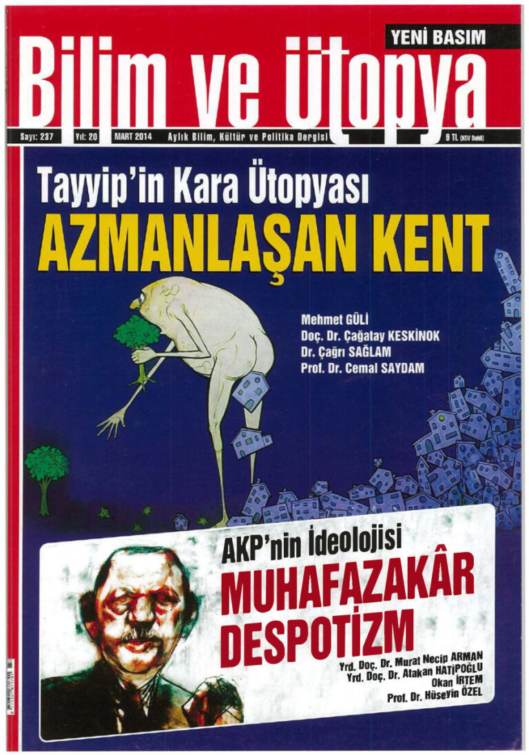 Bilim ve Ütopya Sayı 237 Mart 2014 Kitap Kapağı
