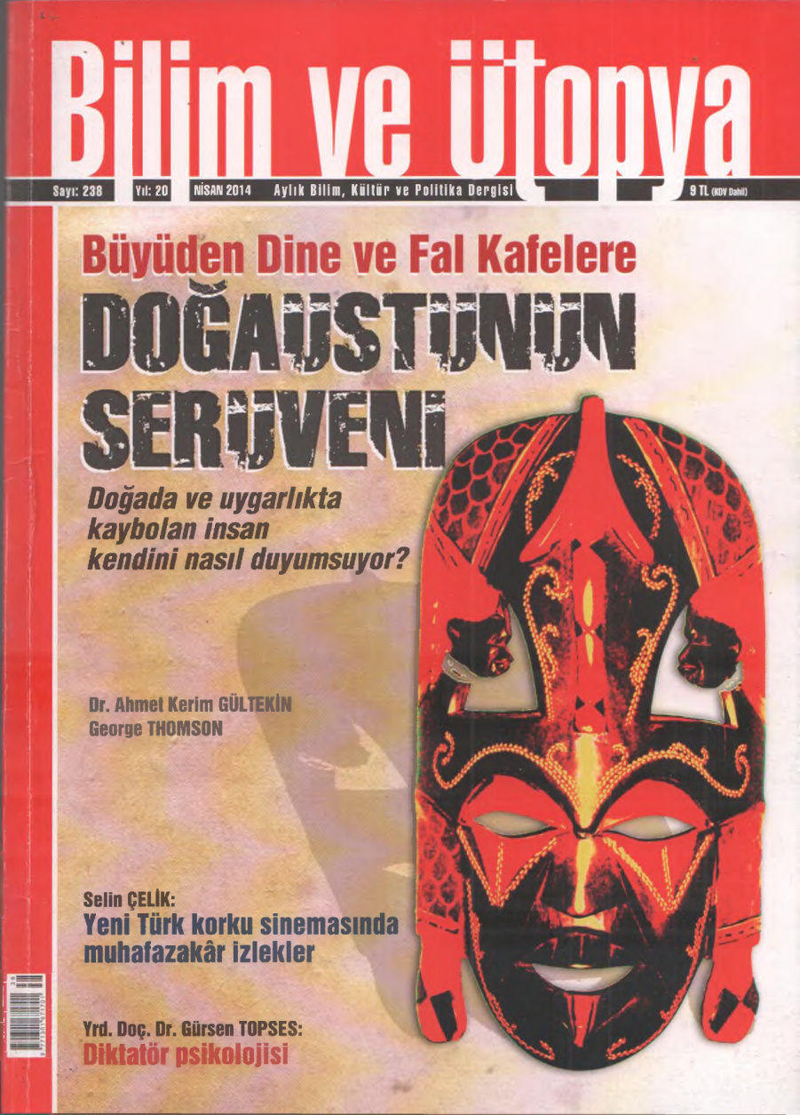 Bilim ve Ütopya Sayı 238: Doğaüstünün Serüveni PDF İndir – Bilim ve Ütopya