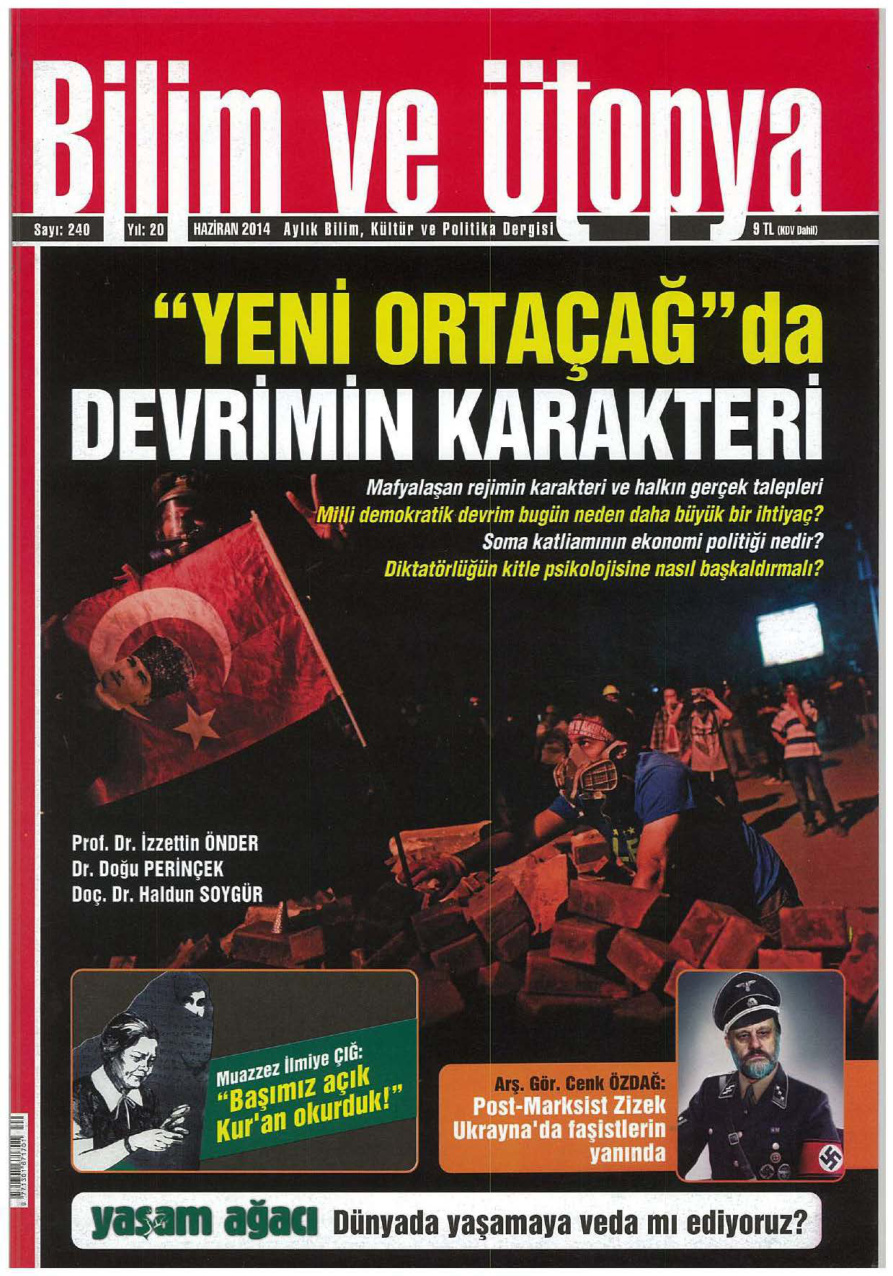 Bilim ve Ütopya Sayı 240 Haziran 2014 PDF İndir – Bilim ve Ütopya