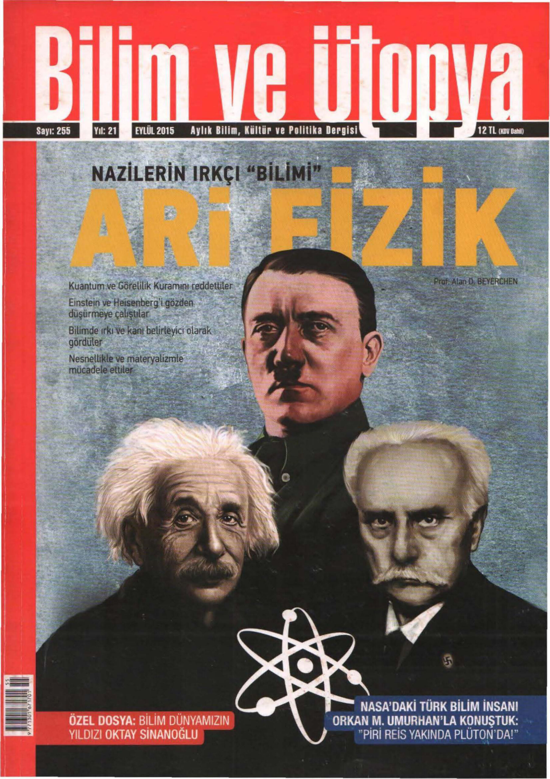 Bilim ve Ütopya Sayı 255 Ari Fizik PDF İndir – Bilim ve Ütopya