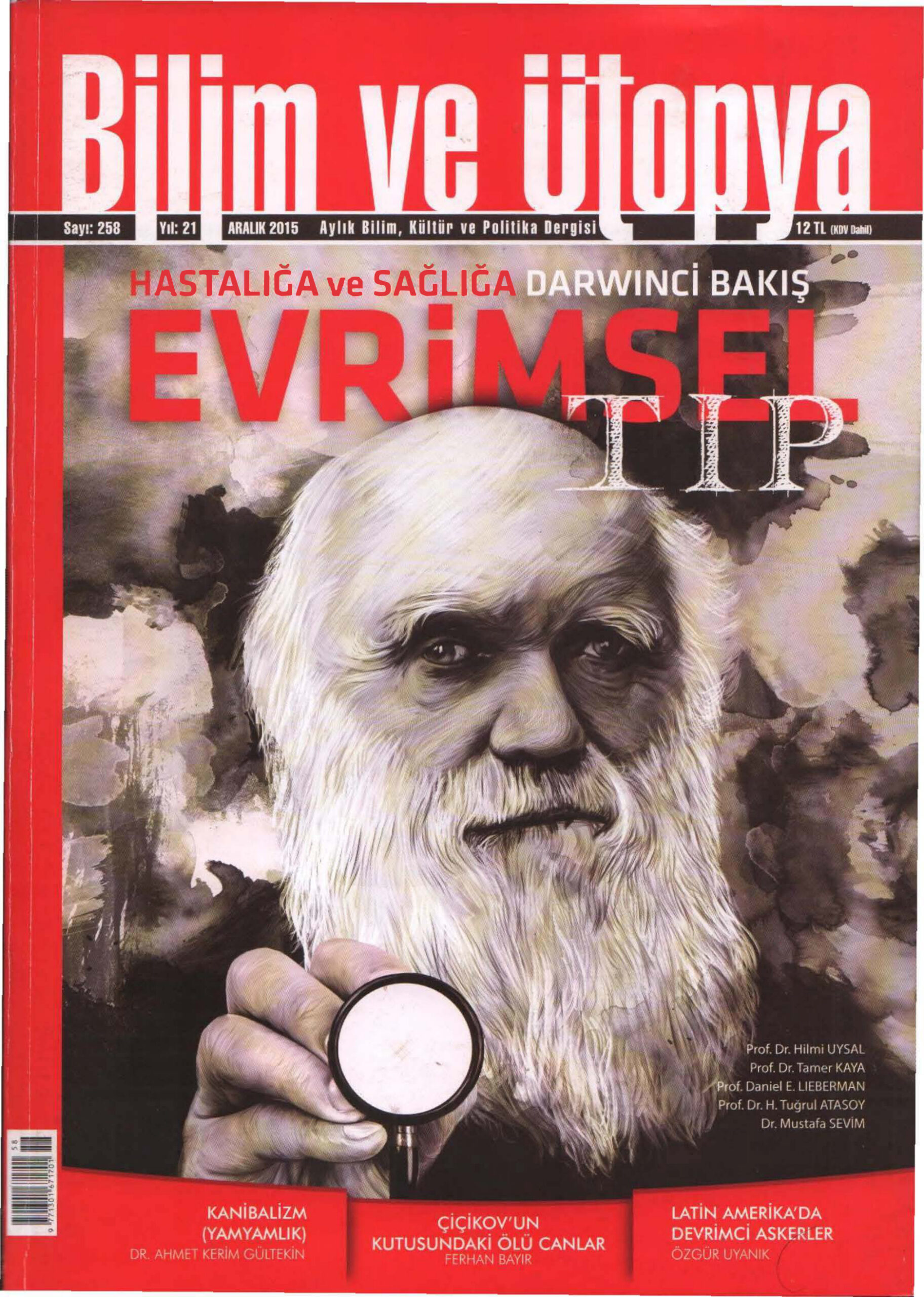 Bilim ve Ütopya Sayı 258: Evrimsel Tıp PDF İndir – Bilim ve Ütopya