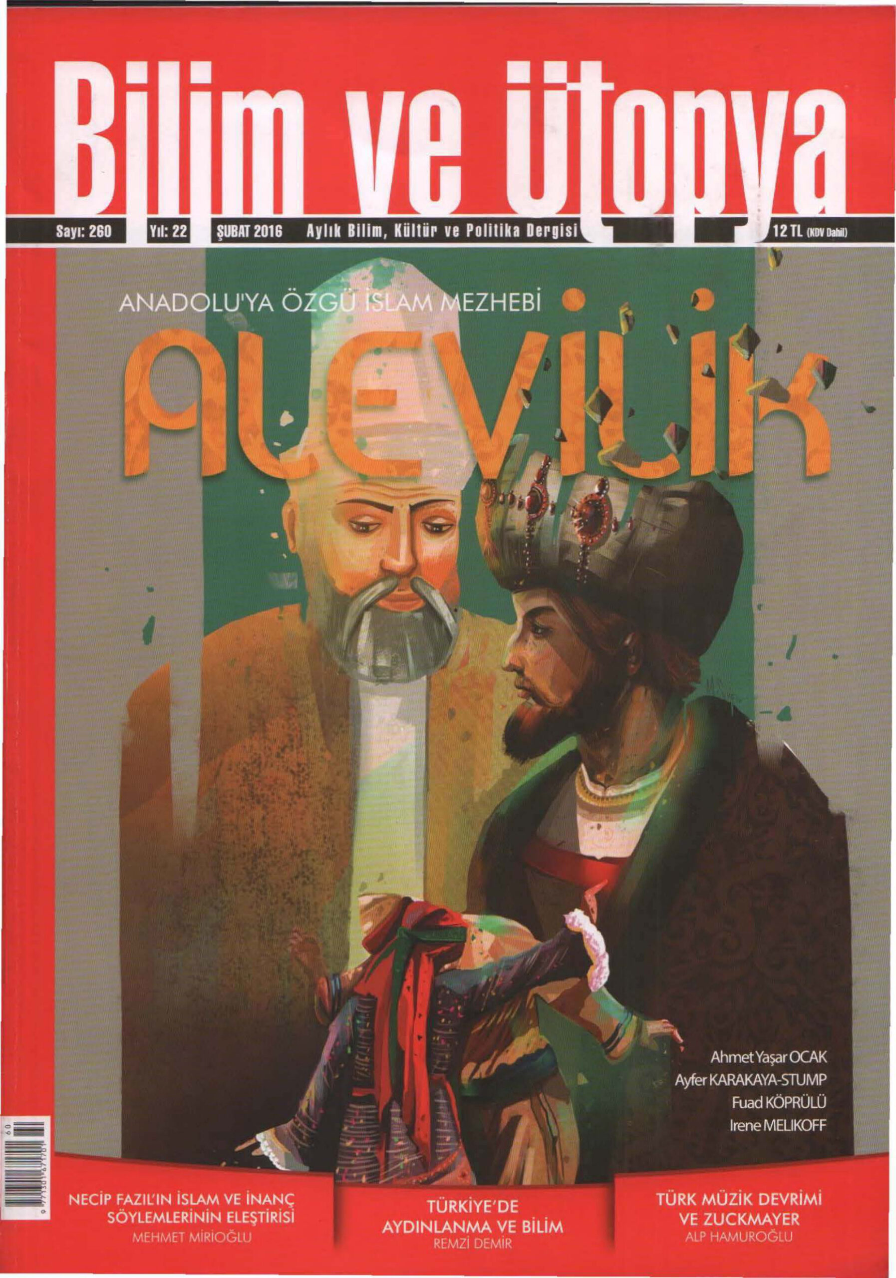 Bilim ve Ütopya Sayı 260: Alevilik PDF İndir – Bilim ve Ütopya