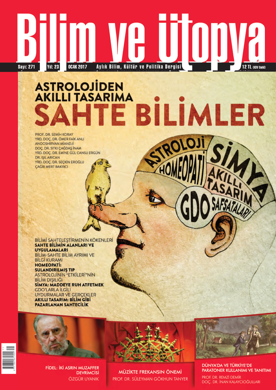 Bilim ve Ütopya Sayı 271 Ocak 2017 PDF İndir – Bilim ve Ütopya