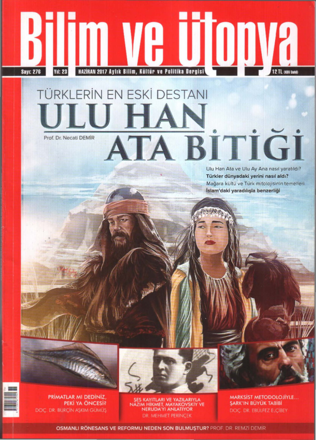 Bilim ve Ütopya Sayı 276: Ulu Han Ata Bitiği PDF İndir – Bilim ve Ütopya