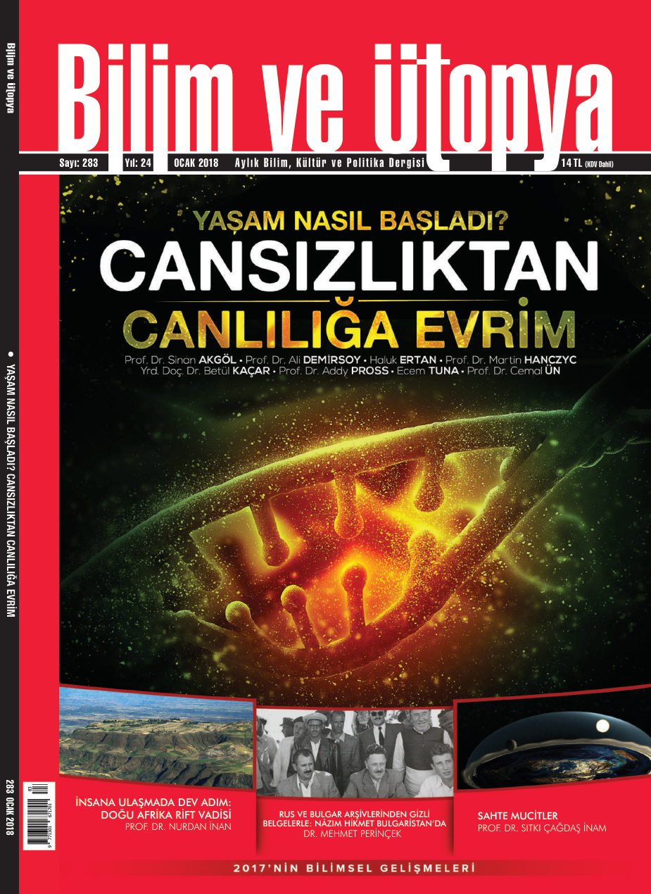 Bilim ve Ütopya Sayı 283 Ocak 2018 PDF İndir – Bilim ve Ütopya