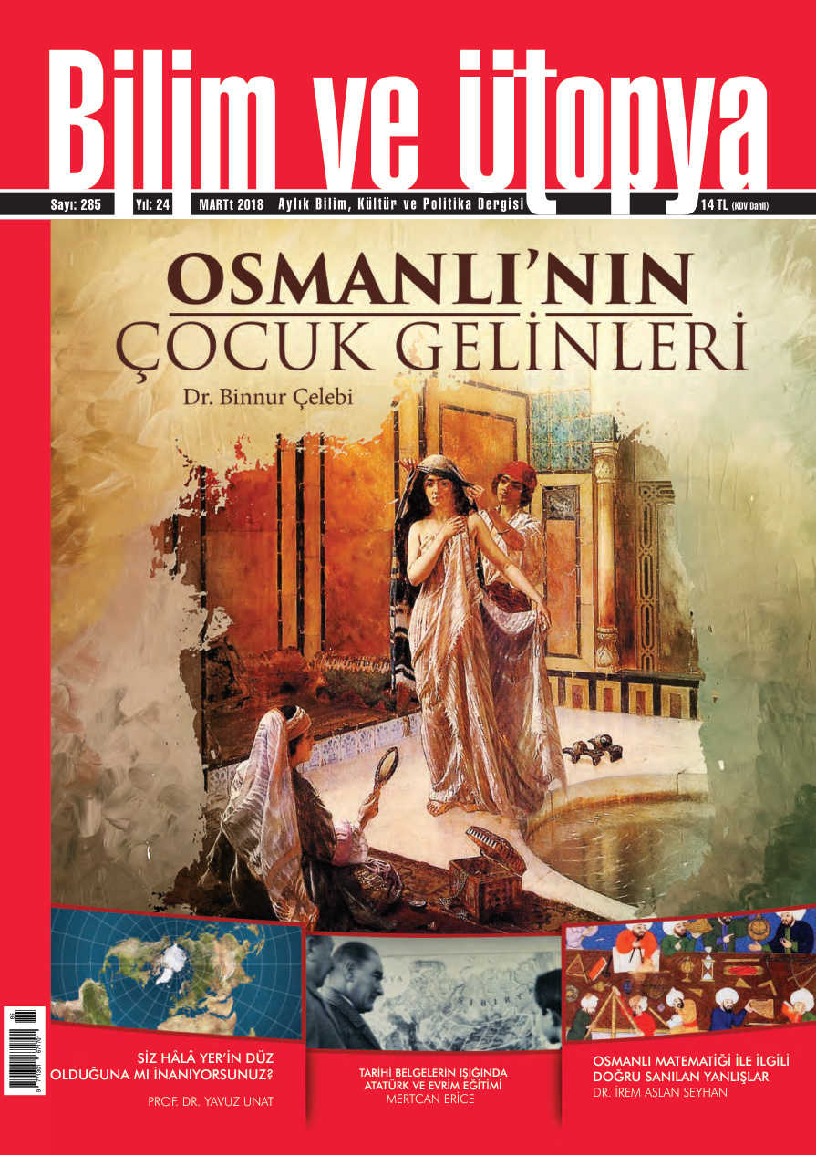 Bilim ve Ütopya Sayı 285 Mart 2018 PDF İndir – Bilim ve Ütopya