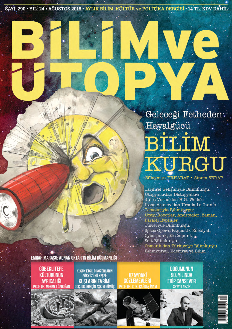 Bilim ve Ütopya Sayı 290 Ağustos 2018 PDF İndir – Bilim ve Ütopya