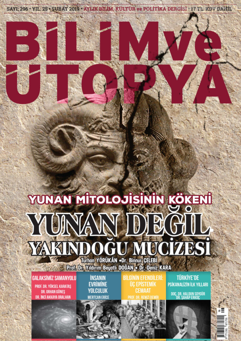 Bilim ve Ütopya Sayı 296 Kitap Kapağı