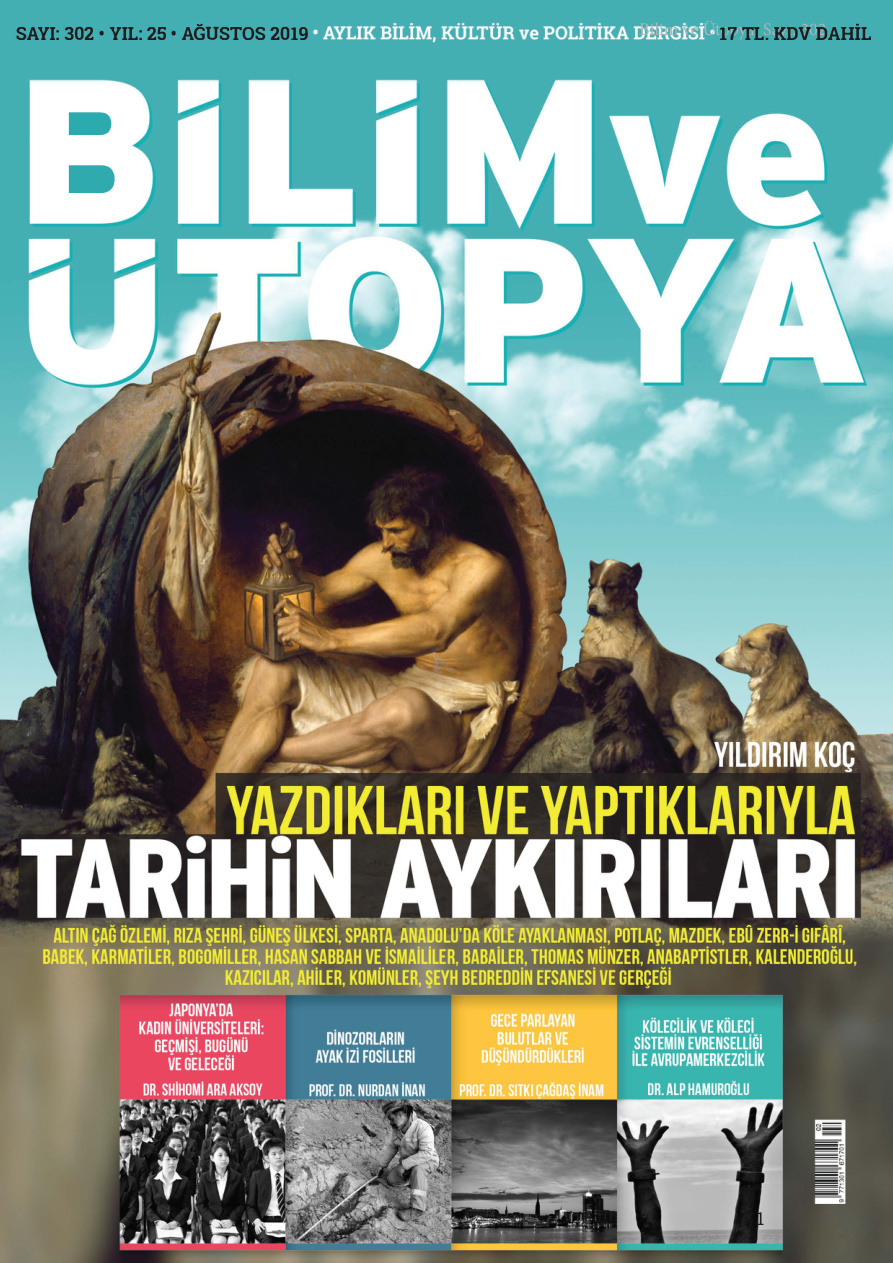 Bilim ve Ütopya Sayı 302 PDF İndir – Bilim ve Ütopya