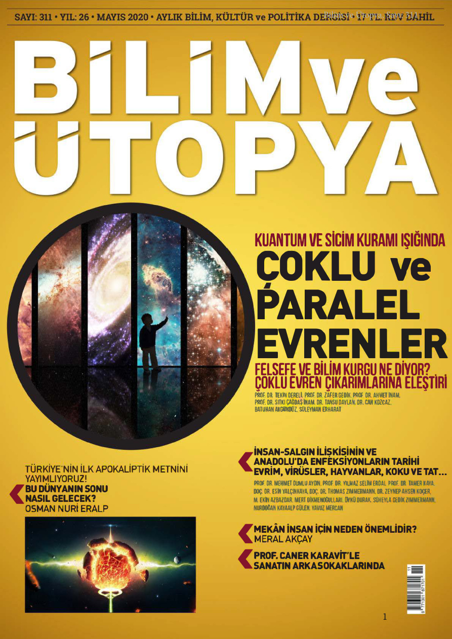 Bilim ve Ütopya Sayı 311 Mayıs 2020 PDF İndir – Bilim ve Ütopya