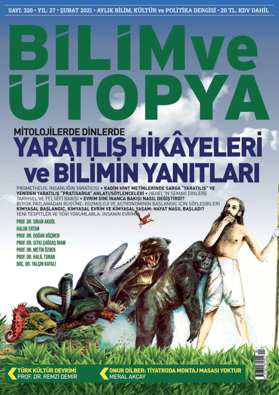Bilim ve Ütopya Sayı 320 Şubat 2021 PDF İndir – Bilim ve Ütopya
