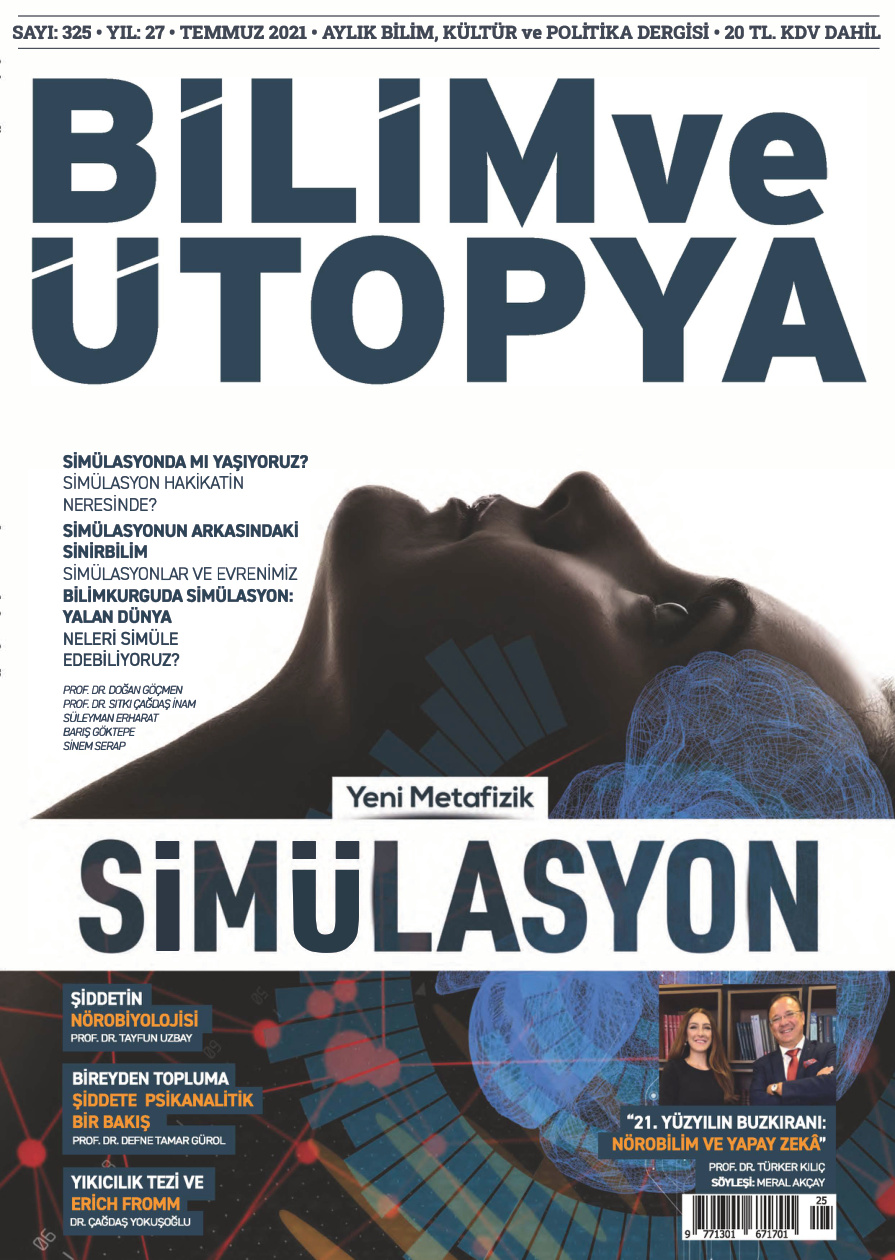 Bilim ve Ütopya Sayı 325 Temmuz 2021 PDF İndir – Bilim ve Ütopya