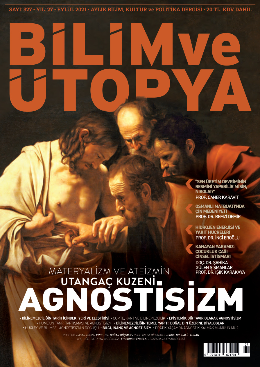 Bilim ve Ütopya Sayı 327 PDF İndir – Bilim ve Ütopya